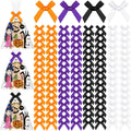 300 Pcs Halloween Mini Bows for Crafts, Cute Color