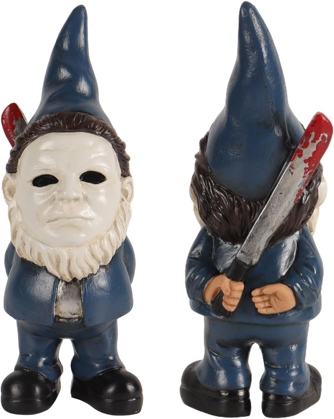 Gnome Halloween Decor Indoor Boo Basket Stuffers Home Decor (Blue)