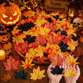 Fall Fake Leaves Leaf Spooky Party Halloween Table Decor 200Pcs