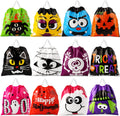 Halloween Drawstring Goodie Bags Bulk, 96 Pcs Mini 6X6 Inch