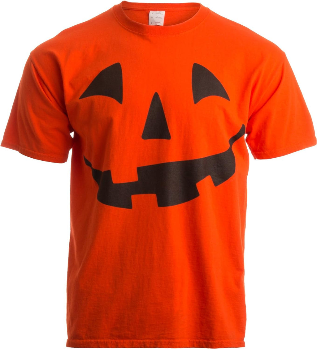 Giant Jack O' Lantern Face | Halloween Pumpkin Fun Unisex T-Shirt for Men Women