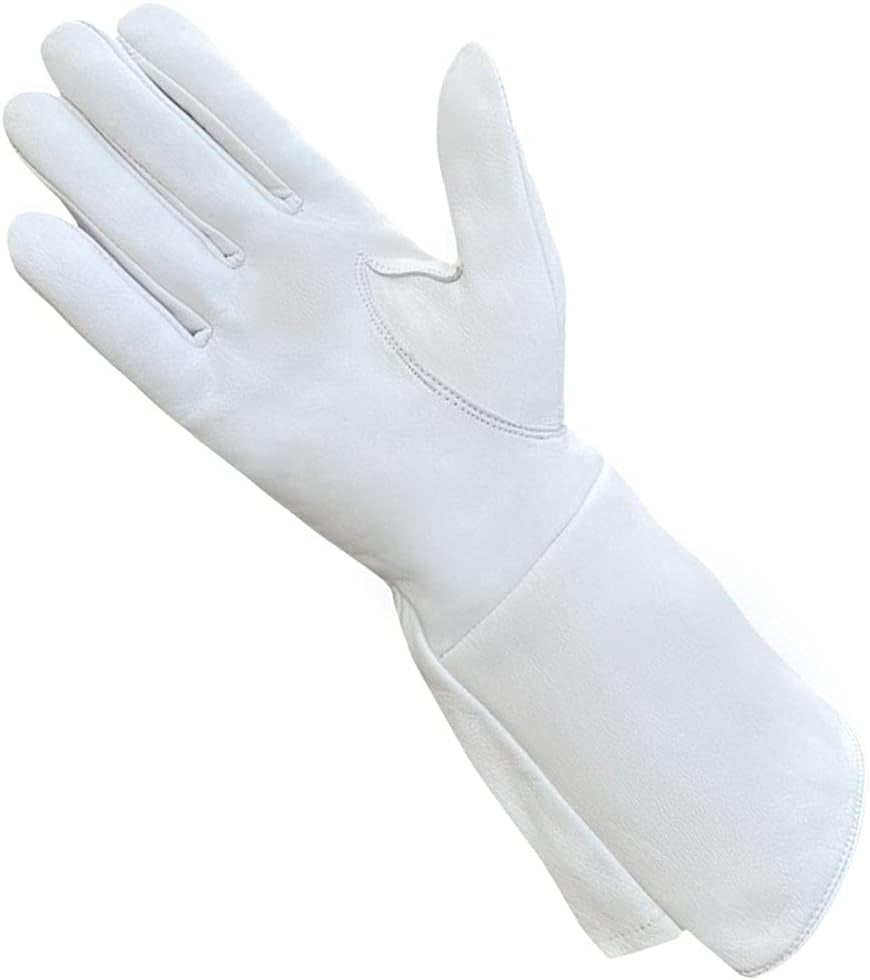 MEN'S MEDIEVAL RENAISSANCE COSPLAY SWORDSMAN STEAMPUNK UNLINED LEATHER GLOVES GAUNTLETS
