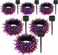 Solar String Lights Outdoor, 6 Pack 600 LED Solar Halloween Lights
