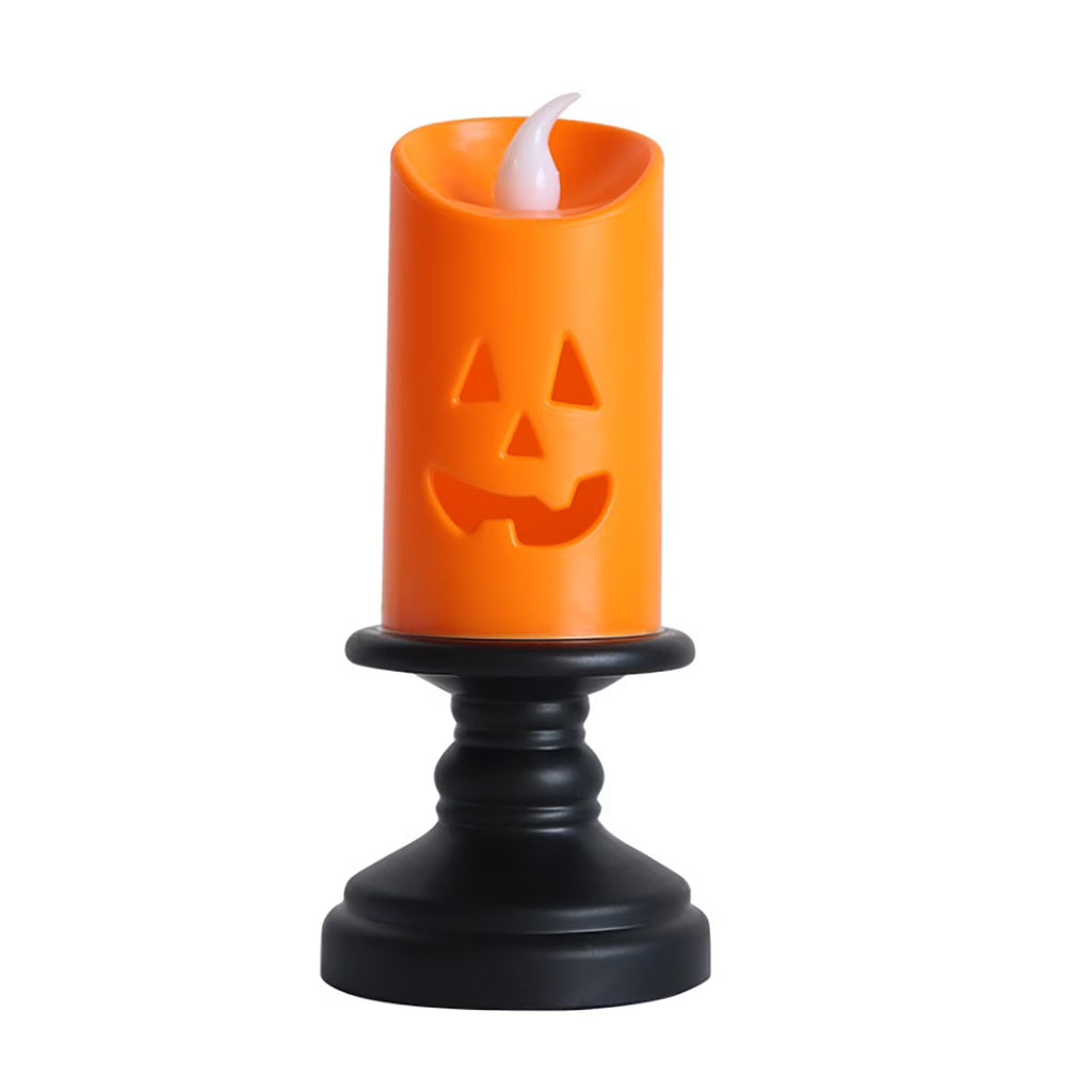 Halloween Pumpkin Lights, Halloween LED Candle Light Halloween Decoration Pum-Pkin Lantern Pumpkin Decorations, Halloween Gifts (3Pcs)
