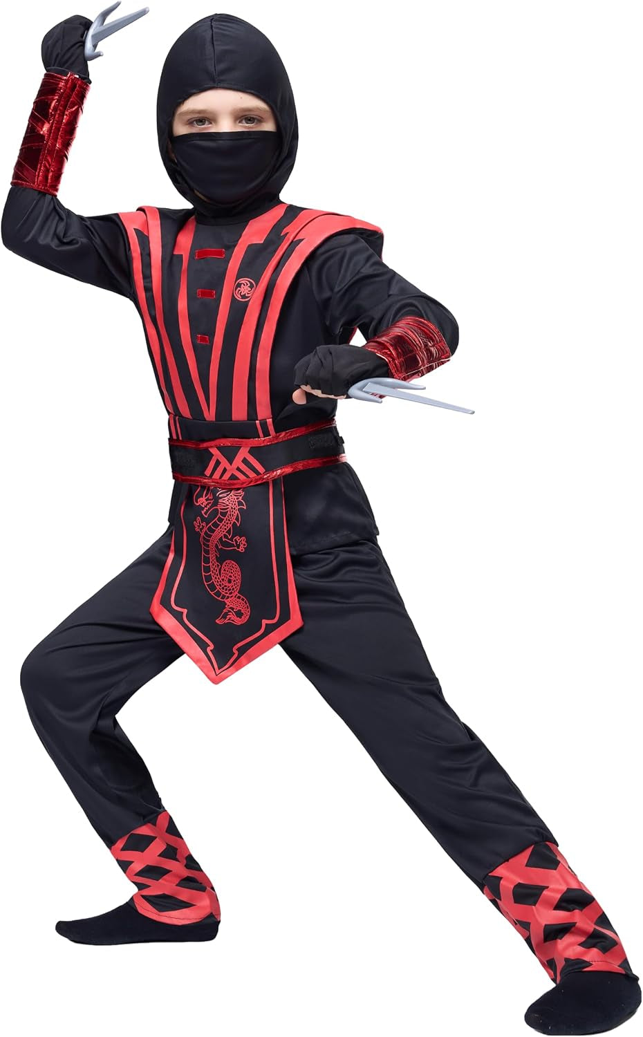Halloween Costume for Kids, Boys & Toddlers - Ninja Accessories Set for Dressup Party