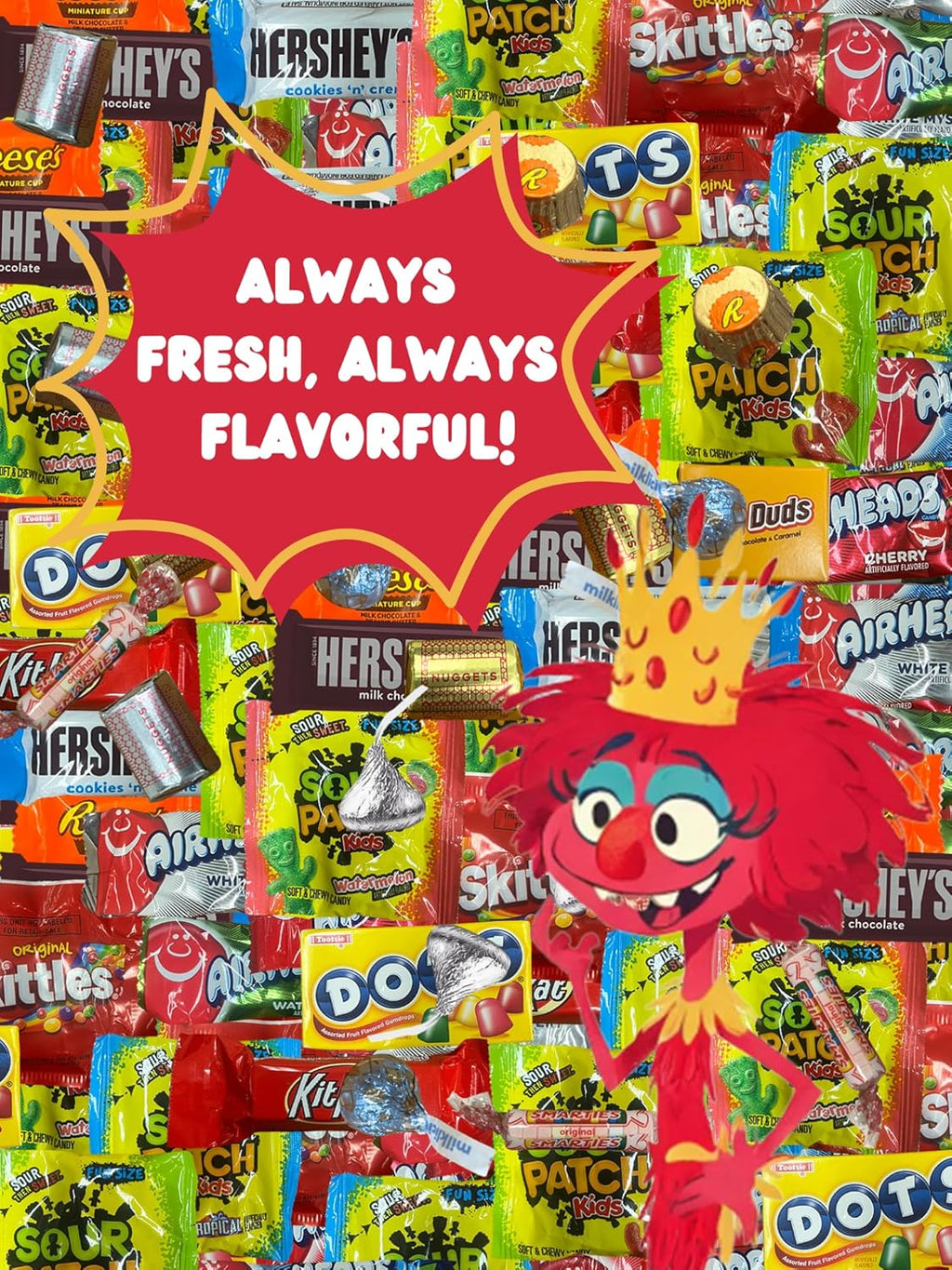 Chocolate and Candy Variety Pack - 2 LB Assorted Chocolate Candy Bulk - Bulk Candy Bag Candy Mix - Candy Bulk Individually Wrapped Candy - Chocolates - Variety Candy Bag - Cold Pack Included