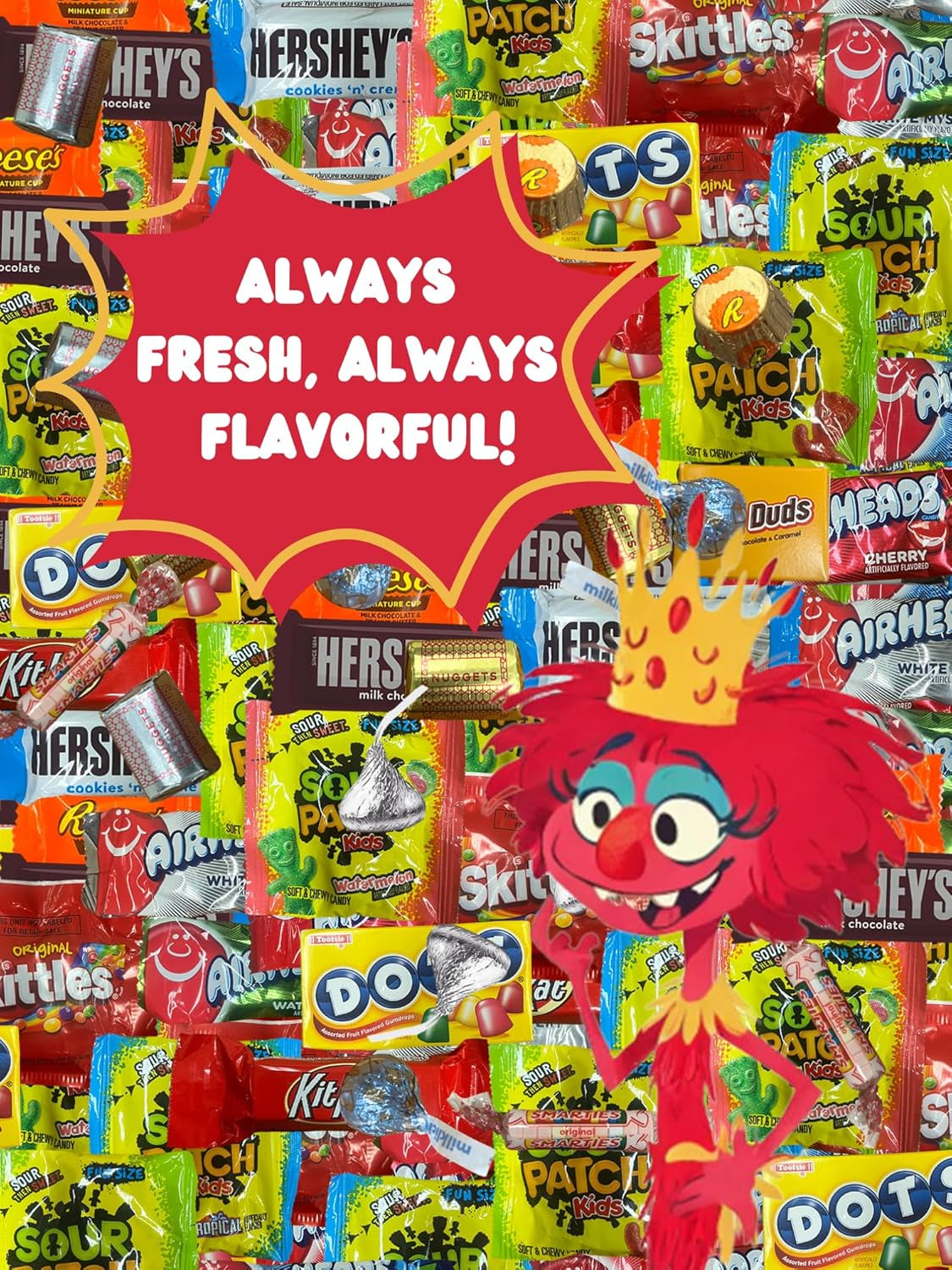 Chocolate and Candy Variety Pack - 2 LB Assorted Chocolate Candy Bulk - Bulk Candy Bag Candy Mix - Candy Bulk Individually Wrapped Candy - Chocolates - Variety Candy Bag - Cold Pack Included
