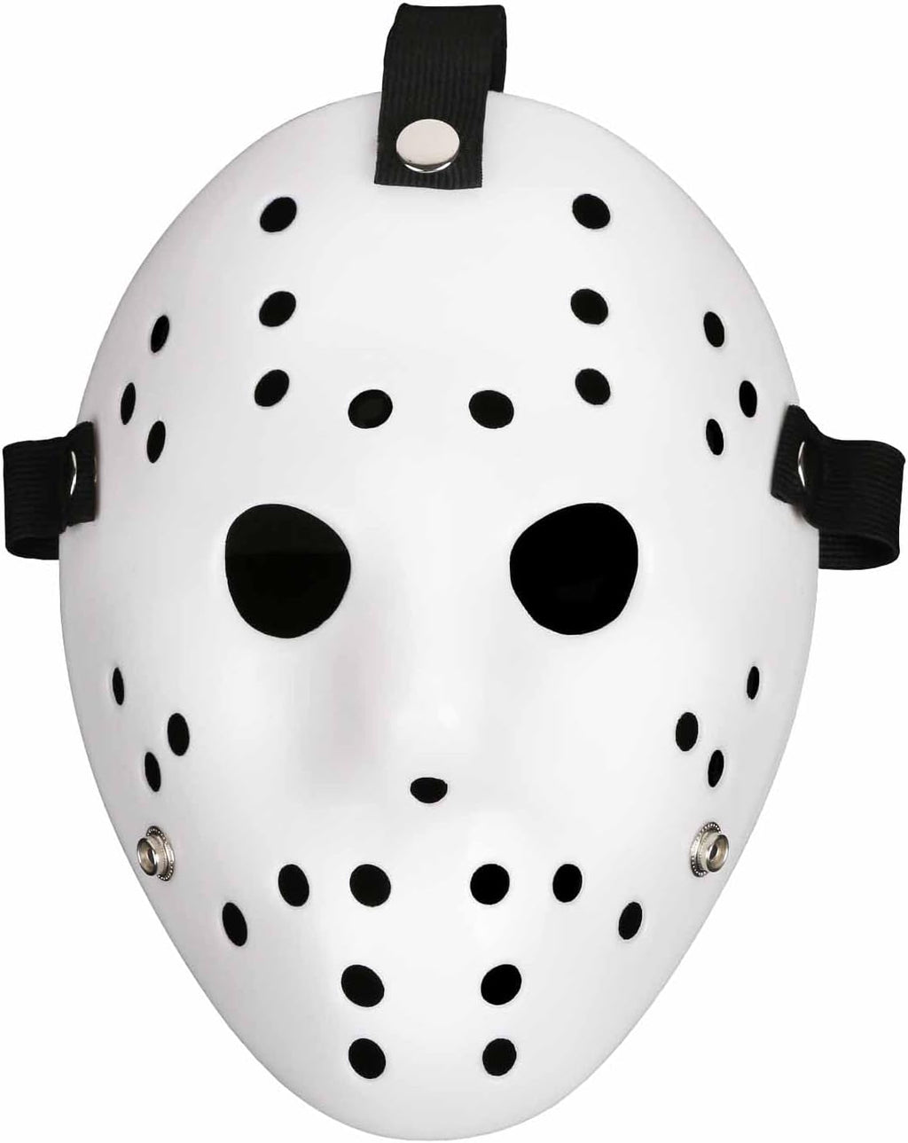 Hockey Mask Horror Halloween Cosplay Costume Prop White