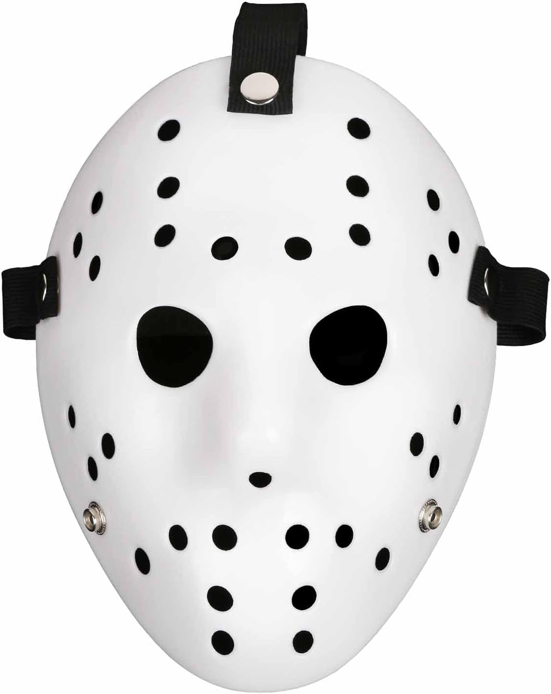 Hockey Mask Horror Halloween Cosplay Costume Prop White