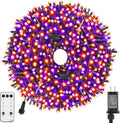 Orange Purple Halloween String Lights, Halloween Light