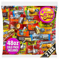 Chocolate and Candy Variety Pack - 2 LB Assorted Chocolate Candy Bulk - Bulk Candy Bag Candy Mix - Candy Bulk Individually Wrapped Candy - Chocolates - Variety Candy Bag - Cold Pack Included