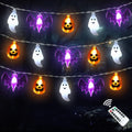 Halloween Lights Decor 16 Ft 30 LED Battery Operated String Light