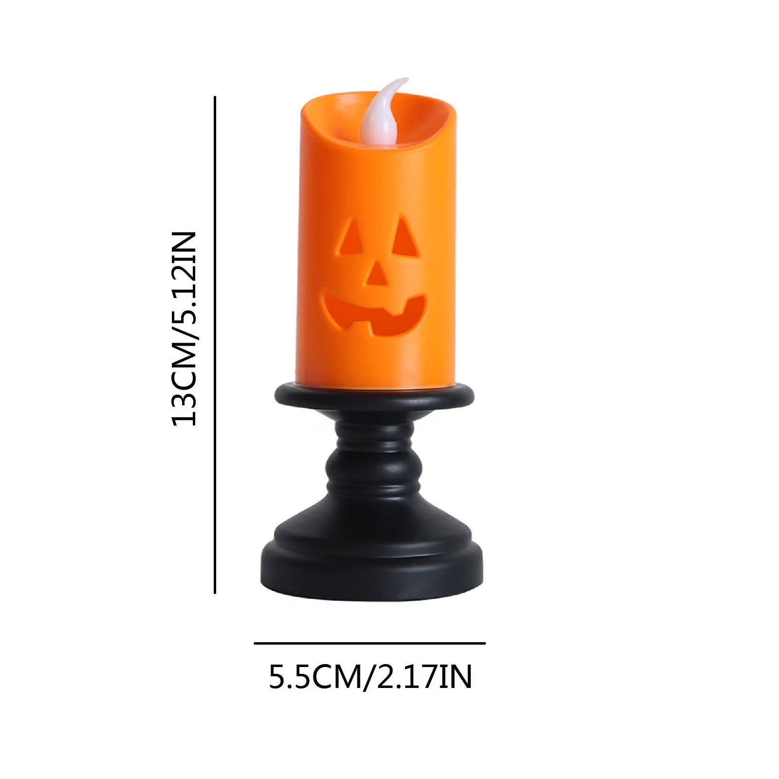 Halloween Pumpkin Lights, Halloween LED Candle Light Halloween Decoration Pum-Pkin Lantern Pumpkin Decorations, Halloween Gifts (3Pcs)