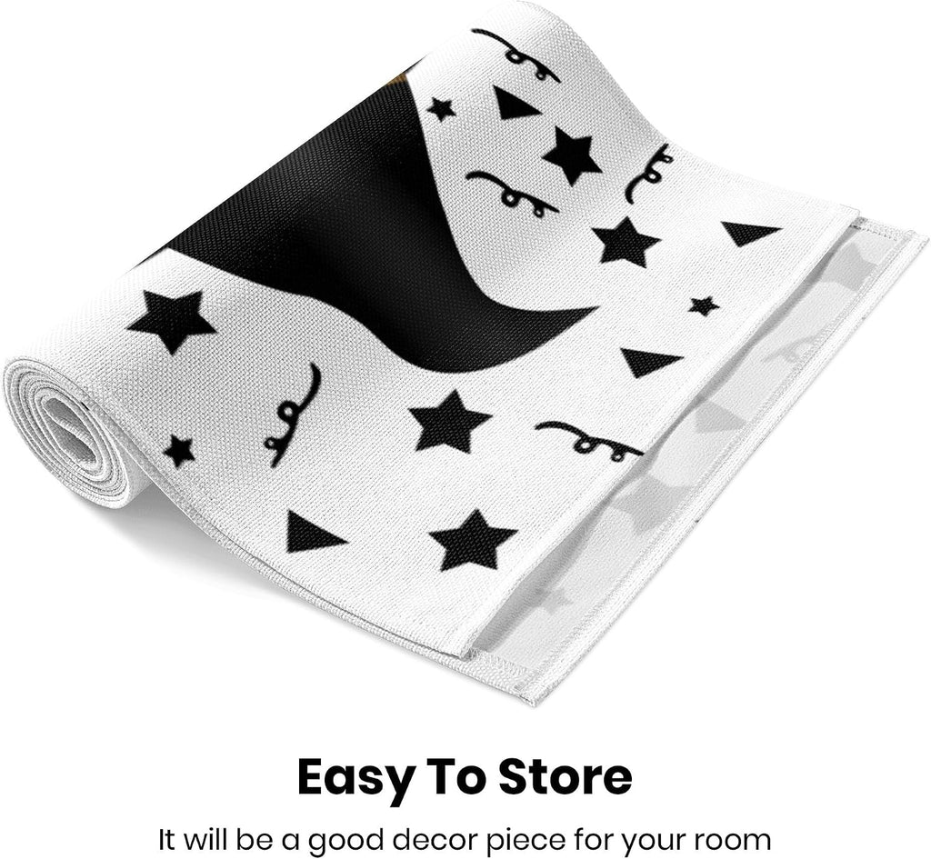 Witch Hat Table Runner Halloween Table Runners 72 Inches Long Table Decorations Dinner Party,Costume Party
